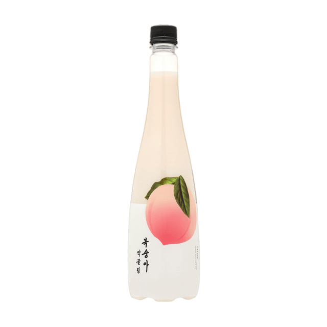 얘들아, 이거 마시면 복숭아 인간 돼🍑 인생샷 막걸리 찾았다!