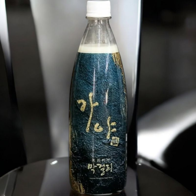 金海平野の黄金色の魂、伽耶プレミアムマッコリ